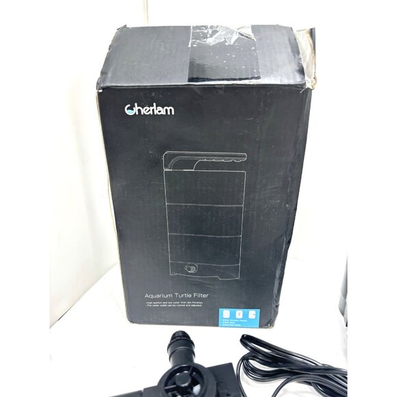 Gherlam Aquarium Turtle Filter *READ* Incomplete for Parts or Add-On Unit - Picture 2 of 16
